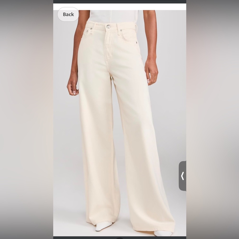 NEW - Rag and Bone Featherweight wide leg Sofie Pants - Size 30